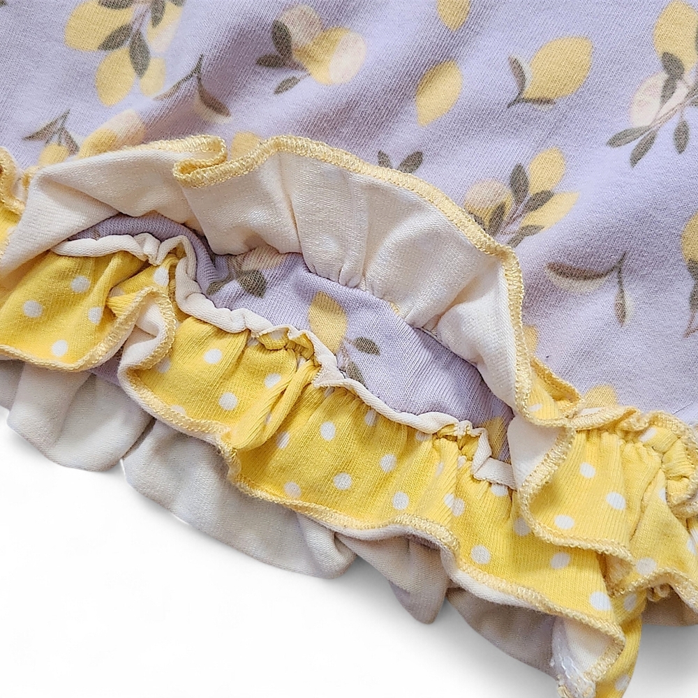 Matilda Jane Girls Kids Shorties 'Tart and Sweet" Double Ruffles Size 10 - Picture 4 of 8